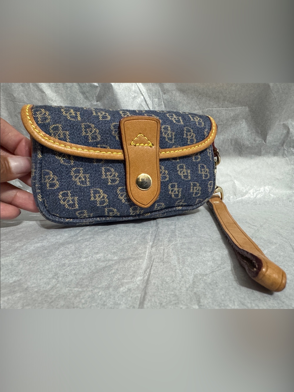 Dooney & Bourke Denim pouch